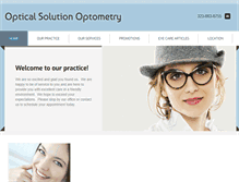 Tablet Screenshot of opticalsolution.net